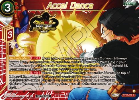 Accel Dance (2023 World Championship Z-Extra Card Set)