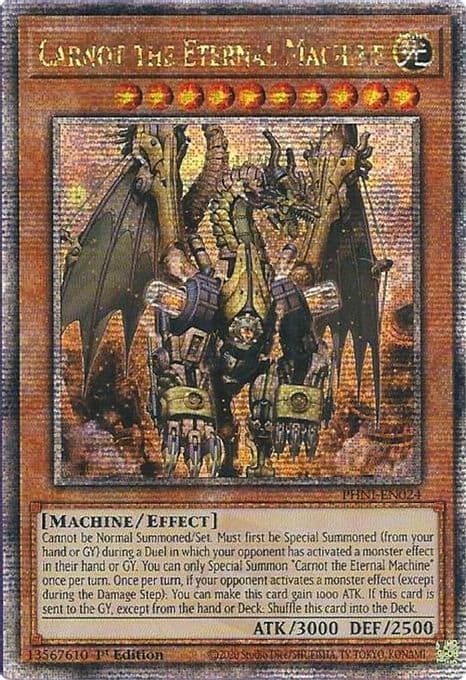 Carnot the Eternal Machine (Quarter Century Secret Rare)