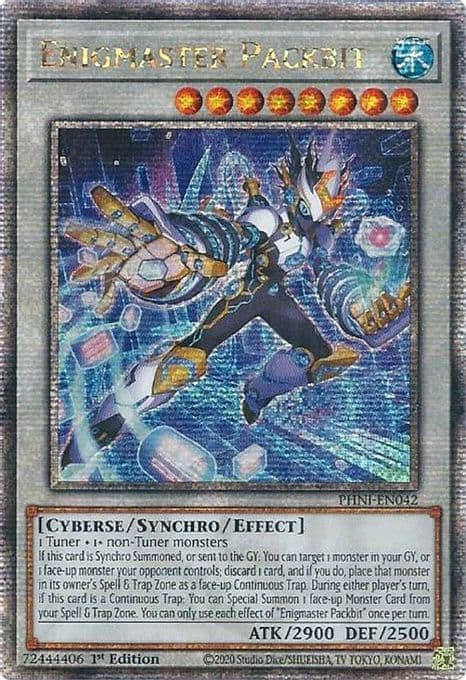 Enigmaster Packbit (Quarter Century Secret Rare)