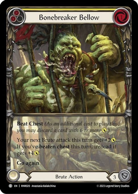 Bonebreaker Bellow (Yellow)