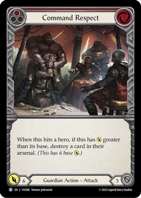 Command Respect (Red)