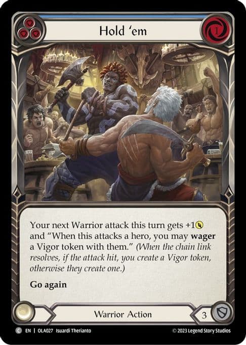 Hold 'em (Blue)