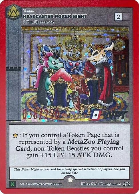 Headcaster Poker Night