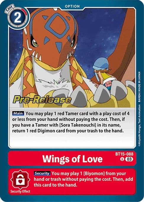 Wings of love