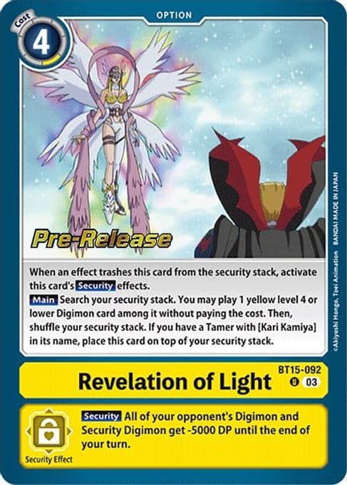 Revelation of Light