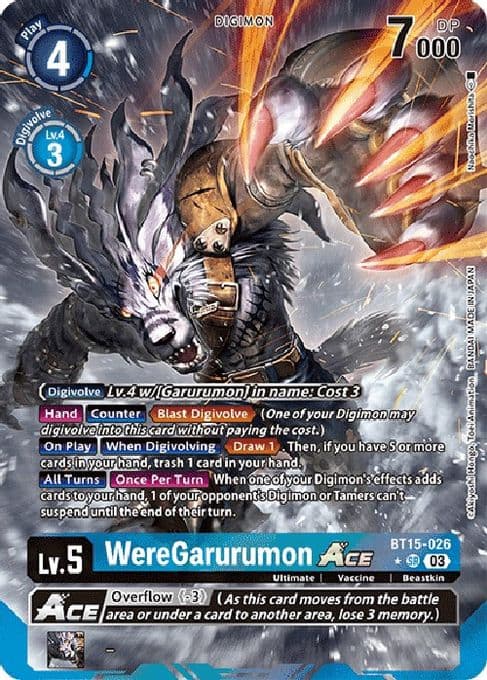 WereGarurumon ACE (Alternate Art)