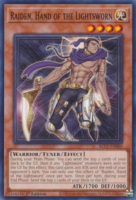 Raiden, Hand of the Lightsworn