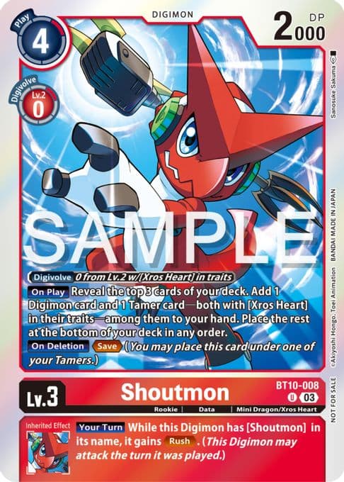 Shoutmon (Winner Pack -Exceed Apocalypse-)