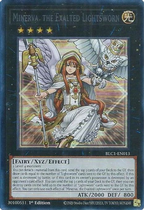 Minerva, the Exalted Lightsworn (Silver)