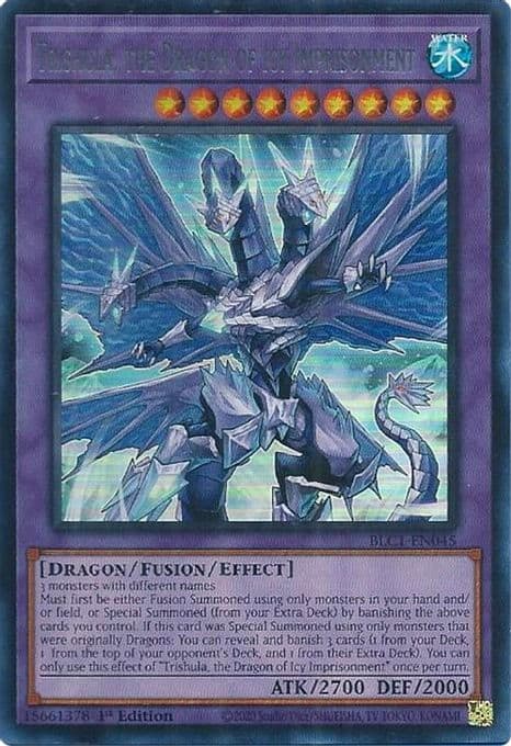 Trishula, the Dragon of Icy Imprisonment (Silver)