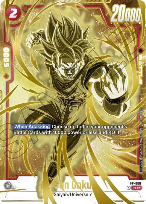 Son Goku - FP-006 (Gold)