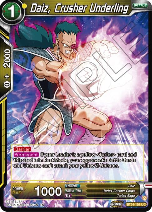 Daiz, Crusher Underling