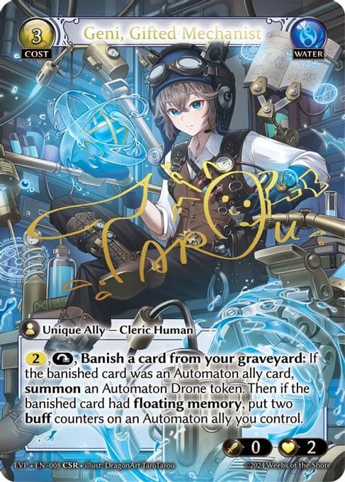 Geni, Gifted Mechanist