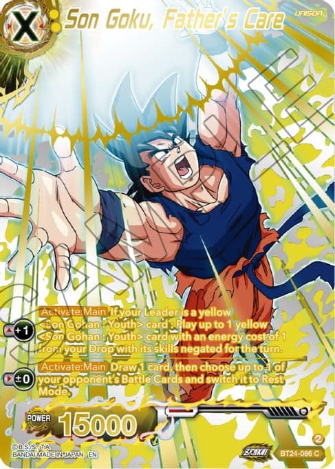 Son Goku, Father's Care (Collector Booster Gold)