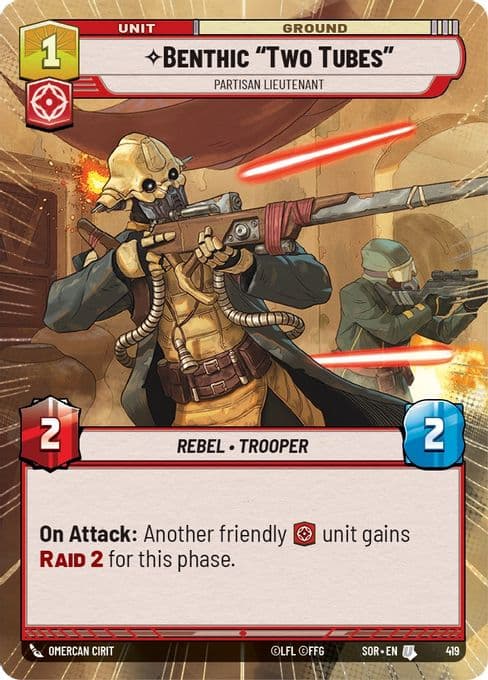 Benthic "Two Tubes" - Partisan Lieutenant (Hyperspace)