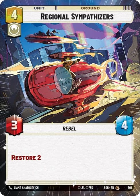 Regional Sympathizers (Hyperspace)