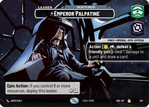 Emperor Palpatine - Galactic Ruler (Showcase)