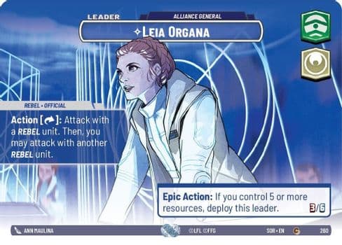 Leia Organa - Alliance General (Showcase)