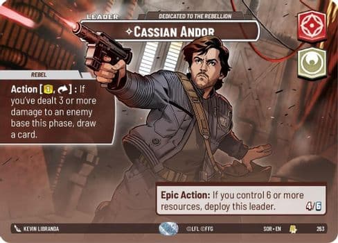 Cassian Andor - Dedicated to the Rebellion (Showcase)