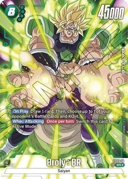 Broly : BR (Bonus Pack Alternate Art)