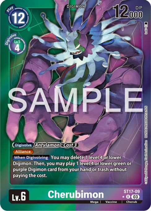 Cherubimon (Advanced Deck Set Double Typhoon Secret Pack)
