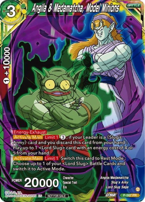 Angila & Medamatcha, Model Minions (Zenkai Series Tournament Pack Vol.7)
