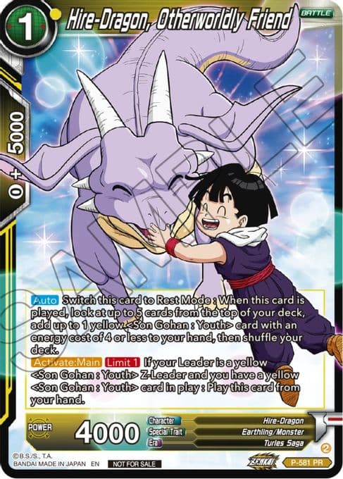 Hire-Dragon, Otherworldly Friend (Zenkai Series Tournament Pack Vol.7)