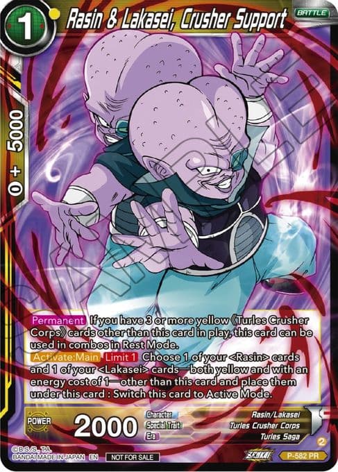 Rasin & Lakasei, Crusher Support (Zenkai Series Tournament Pack Vol.7)