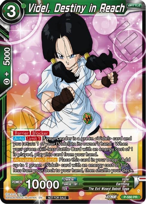 Videl, Destiny in Reach (Zenkai Series Tournament Pack Vol.7)