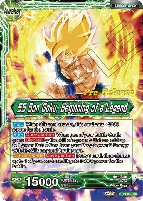 Son Goku // SS Son Goku, Beginning of a Legend