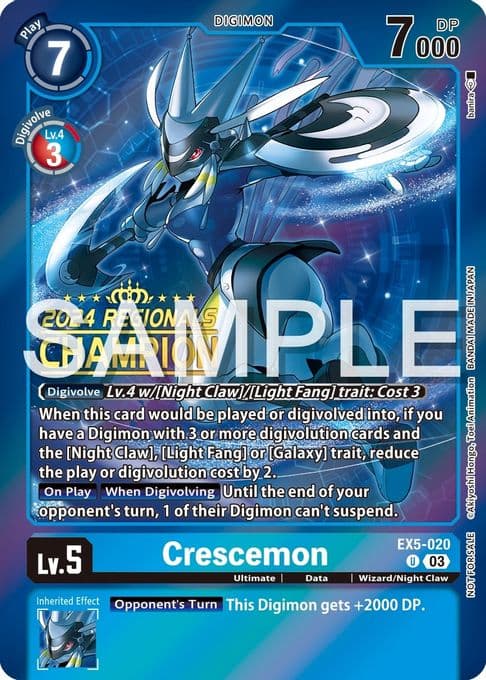 Crescemon (2024 Regionals Champion)