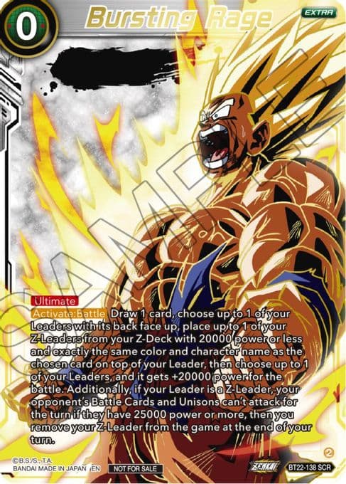 Bursting Rage (Serial Numbered)
