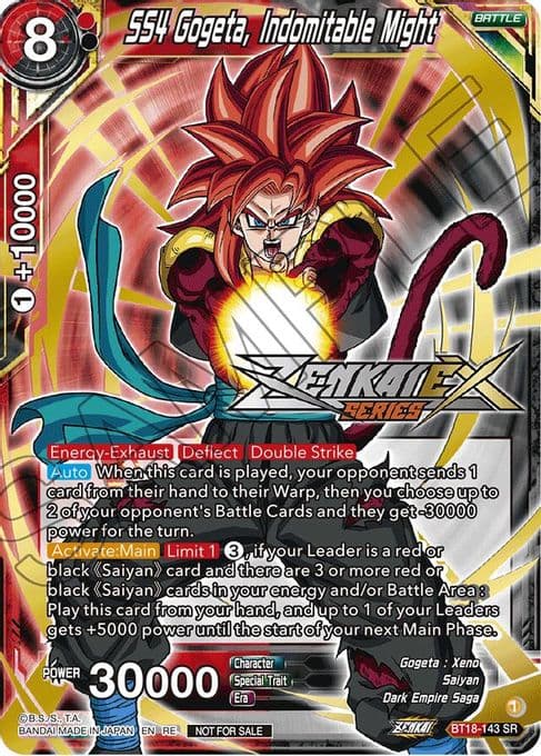 SS4 Gogeta, Indomitable Might (Event Pack 14)
