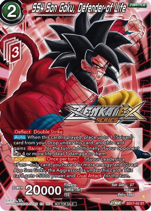SS4 Son Goku, Defender of Life  (Event Pack 14)