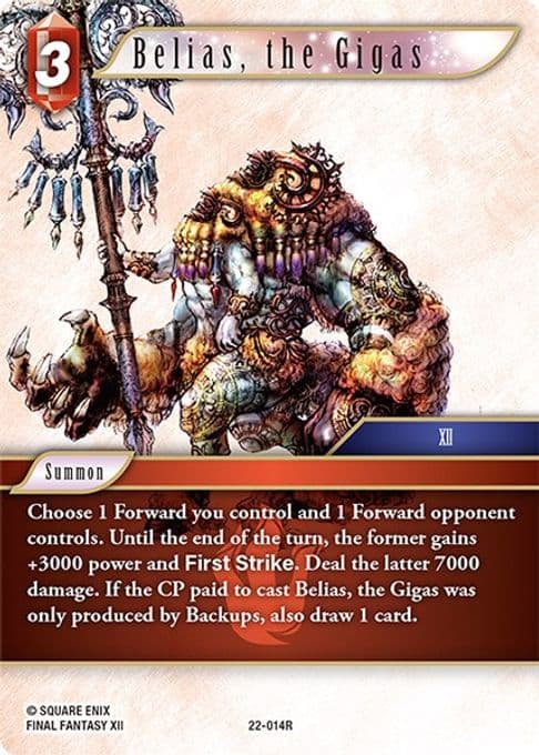 Belias, the Gigas