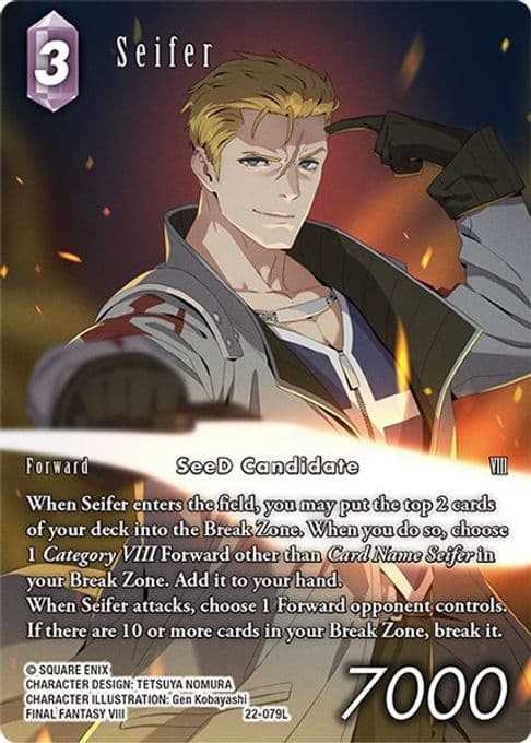 Seifer (Full Art)