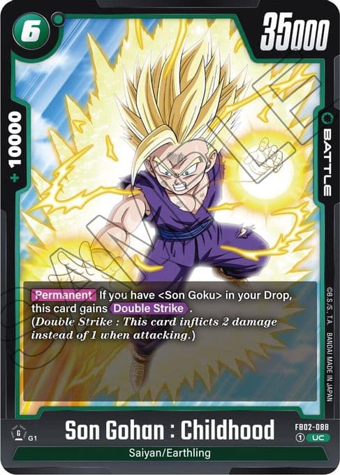 Son Gohan : Childhood - FB02-088