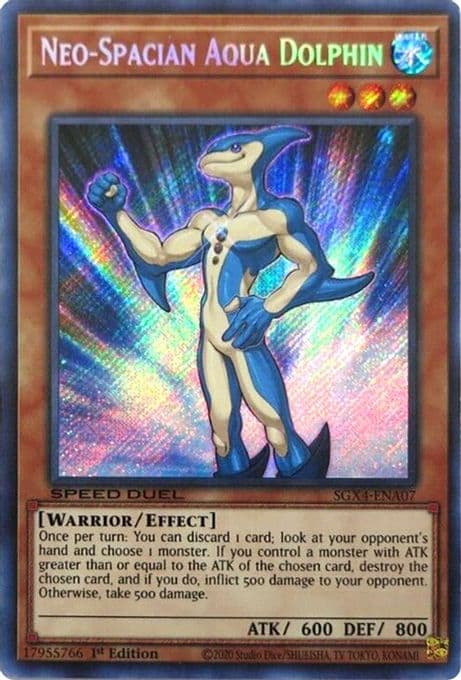 Neo-Spacian Aqua Dolphin (Secret Rare)