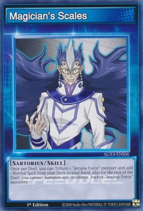 Magician's Scales (Skill Card)