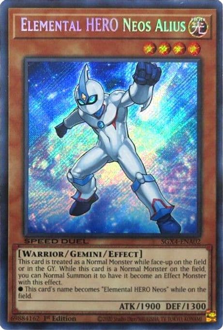 Elemental HERO Neos Alius (Secret Rare)