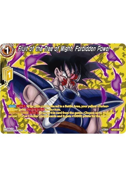 Fruit of the Tree of Might, Forbidden Power (Collector Booster Silver)