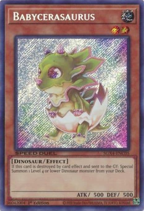 Babycerasaurus (Secret Rare)