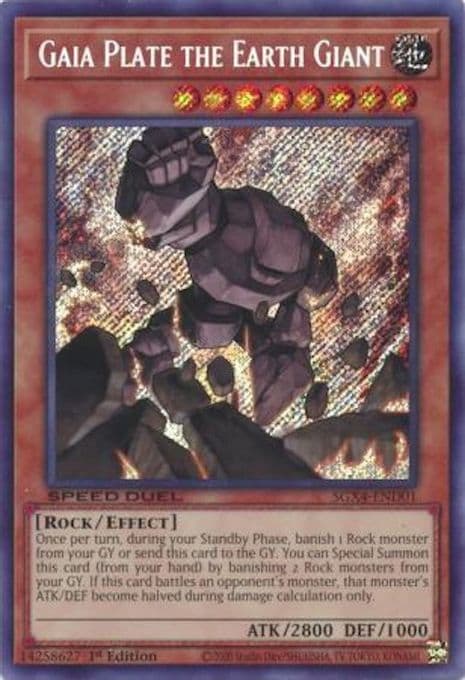 Gaia Plate the Earth Giant (Secret Rare)