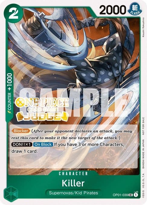 Killer (Judge Pack Vol. 3)