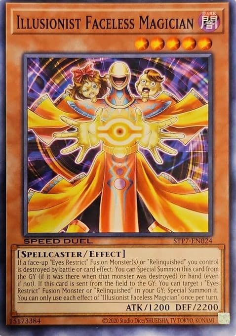 Illusionist Faceless Magician