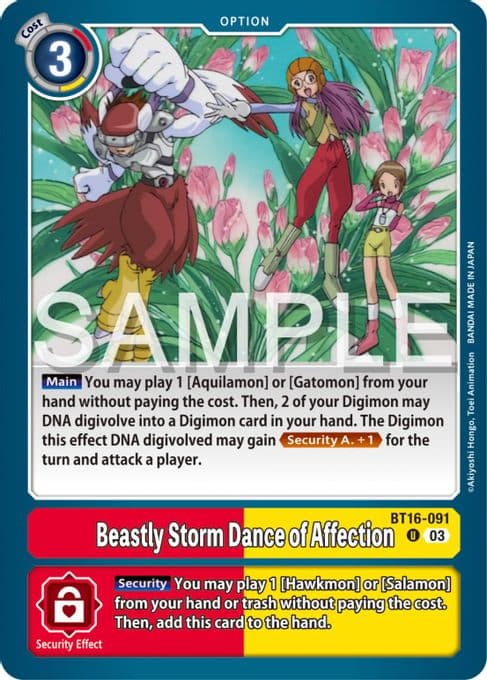 Beastly Storm Dance of Affection