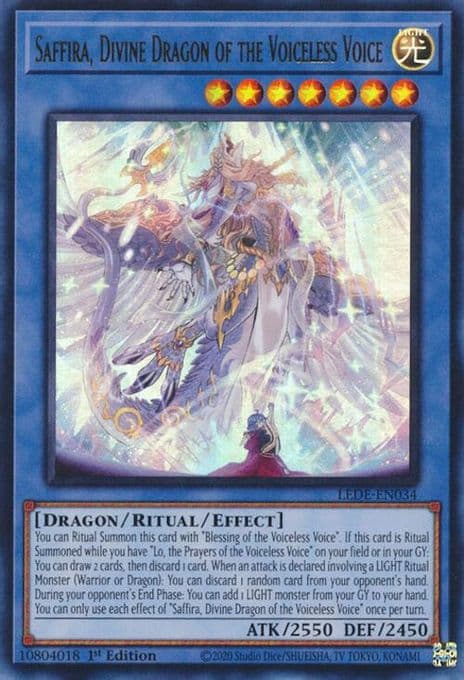 Saffira, Divine Dragon of the Voiceless Voice