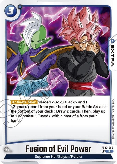 Fusion of Evil Power