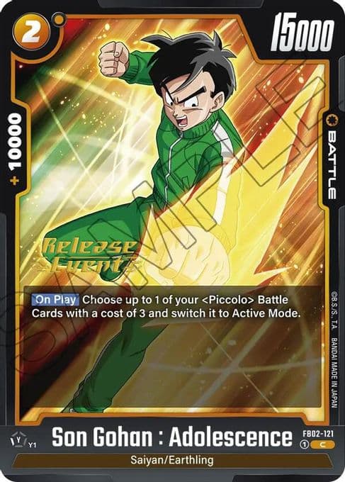 Son Gohan : Adolescence - FB02-121