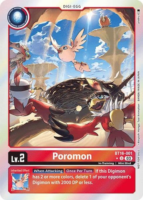 Poromon (Box Promotion Pack: Beginning Observer)
